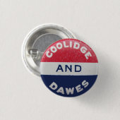 Coolidge-Dawes Knopf Button (Vorne & Hinten)