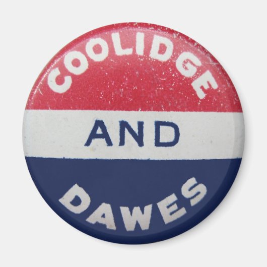 Coolidge-Dawes Round Magnet (Vorne)