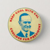 Coolidge for President - Button (Vorderseite)