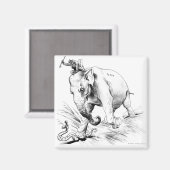 Coolidge-Radical Magnet (Vorderseite/Rückseite)