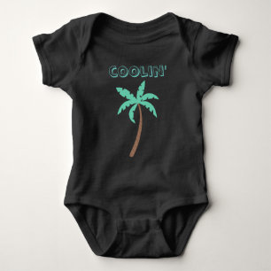 Coolin Palm Tree Baby Strampler