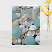 Cooling Glass Greeting Card Karte (Gelbe Blume)