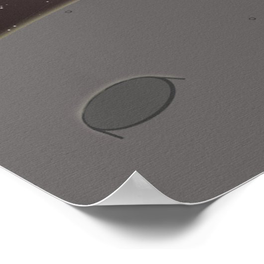 Cooliosperosa Moon Poster (Ecke)