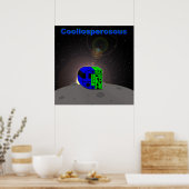 Cooliosperosa Moon Poster (Küche)