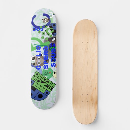 Cooliosperosous Skate Skateboard (Vorderseite)
