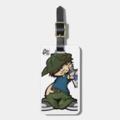 Coolkid Gepäckanhänger (Vorderseite vertikal)