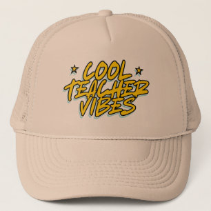 COOLLEHRER-VIBES LEHRERTAG-GESCHENK TRUCKERKAPPE