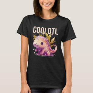 Coolotl Axolotl Amphibian mexikanischer Walking Fi T-Shirt