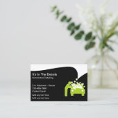 Coolste Automotive-Detaillierungskarten Visitenkarte (Stehend Vorderseite)