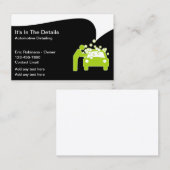 Coolste Automotive-Detaillierungskarten Visitenkarte (Vorne/Hinten)