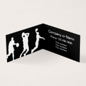 Coolste Basketball-Geschäfts-Karten Visitenkarten (Innenseite)