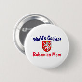 Coolste Bohemische Mama Button (Vorne & Hinten)