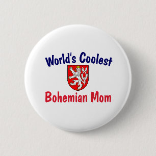 Coolste Bohemische Mama Button