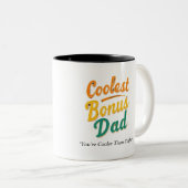 Coolste Bonus Vater Tasse - Custom Stepdad Gift (VorderseiteRechts)