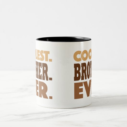 Coolste Bruder-überhaupt Tasse (Mittel)