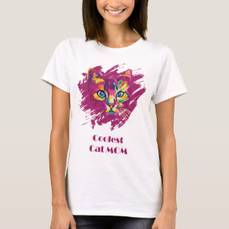 Coolste Cat-Mama T-Shirt
