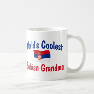 Coolste der Serbian-Großmutter der Welt Kaffeetasse