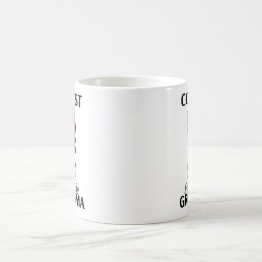 Coolste französische Oma, Funny French Bulldog Kaffeetasse (Mittel)