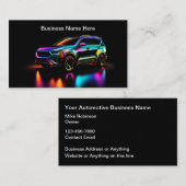 Coolste Geschäftskarten für Automotive Services Visitenkarte (Vorne/Hinten)