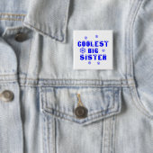 Coolste große Schwester Button (Beispiel)