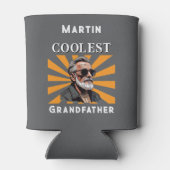 Coolste Großvater Funny Retro Coole Sonnenbrille Dosenkühler (Rückseite)