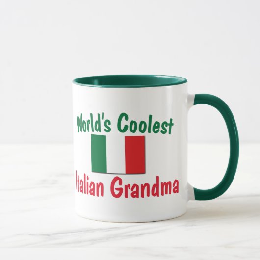 Coolste italienische Großmutter Tasse (Rechts)