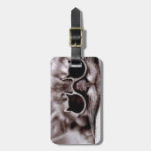 Coolste Katzen-lebendiger Gepäck-Umbau Gepäckanhänger (Vorderseite vertikal)