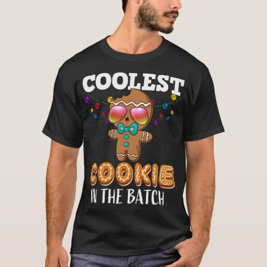Coolste Kekse in der Partie Lebkuchen T-Shirt (Vorderseite)