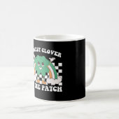 Coolste Klee am Pflaster St Patrick's Day Kaffeetasse (VorderseiteRechts)