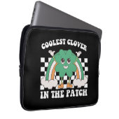 Coolste Klee am Pflaster St Patrick's Day Laptopschutzhülle (Vorne Rechts)