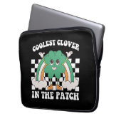 Coolste Klee am Pflaster St Patrick's Day Laptopschutzhülle (Vorderseite Links)