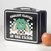 Coolste Klee am Pflaster St Patrick's Day Metall Brotdose (Beispiel)