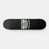 Coolste Klee am Pflaster St Patrick's Day Skateboard (Horizontal)
