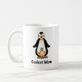 Coolste-Mama-Pinguin-Familien-Design Kaffeetasse (Links)