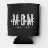 Coolste Mama seit 20XX Moderne, einfache Preppy Dosenkühler (Vorderseite)