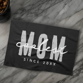 Coolste Mama seit 20XX Moderne, einfache Preppy Geschirrtuch