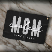 Coolste Mama seit 20XX Moderne, einfache Preppy Golfhandtuch