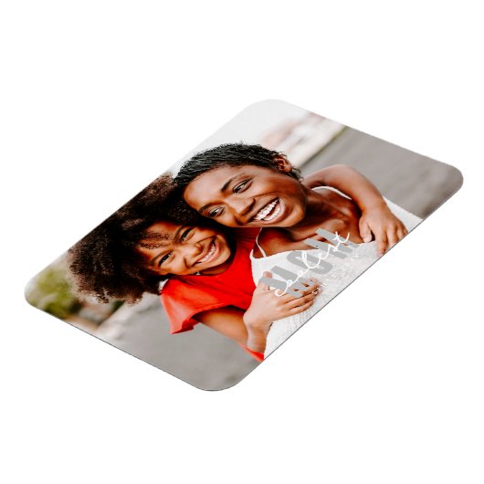 Coolste Mama seit 20XX Moderne, einfache Preppy Magnet (Linke Seite)