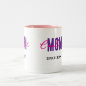 Coolste Mama seit 20XX Tasse (Mittel)