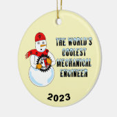 Coolste Mechanische Keramik Ornament (Links)