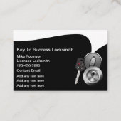 Coolste moderne Schlosshopkarten Visitenkarte (Vorderseite)