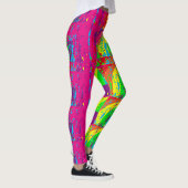 Coolste Neonfarben Leggings (Rechts)