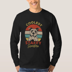 Coolste Oma Funny Bull Terrier Dog Liebe T-Shirt