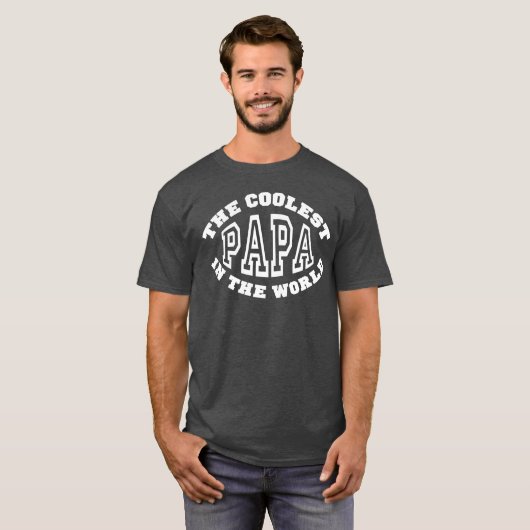 Coolste Papa T-Shirt (Vorne ganz)