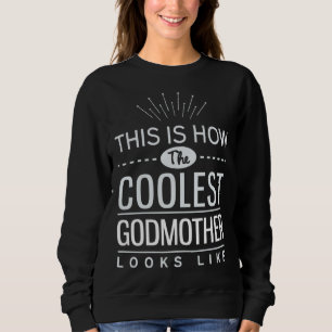 Coolste Patentante   Für Patentante Von Patenkind Sweatshirt