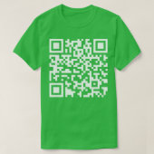 Coolste Person QR Code Phantastisches Geschenk T-Shirt (Design vorne)