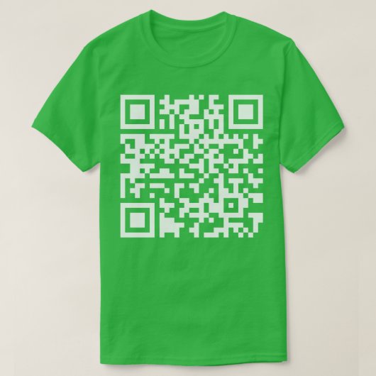Coolste Person QR-Code Tolles Geschenk T-Shirt (Design vorne)
