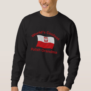 Coolste polnische Großmutter Sweatshirt