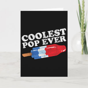 Coolste Pop Ever Eis Am Stiel Funny Retro Bombe Vä Karte