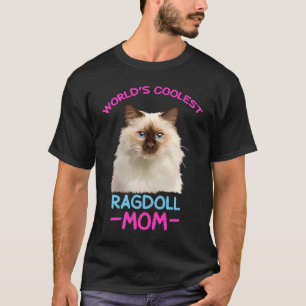 Coolste Ragdoll-Mama  Katzenmutter T-Shirt